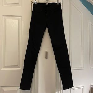 J Brand Black Skinny Denim